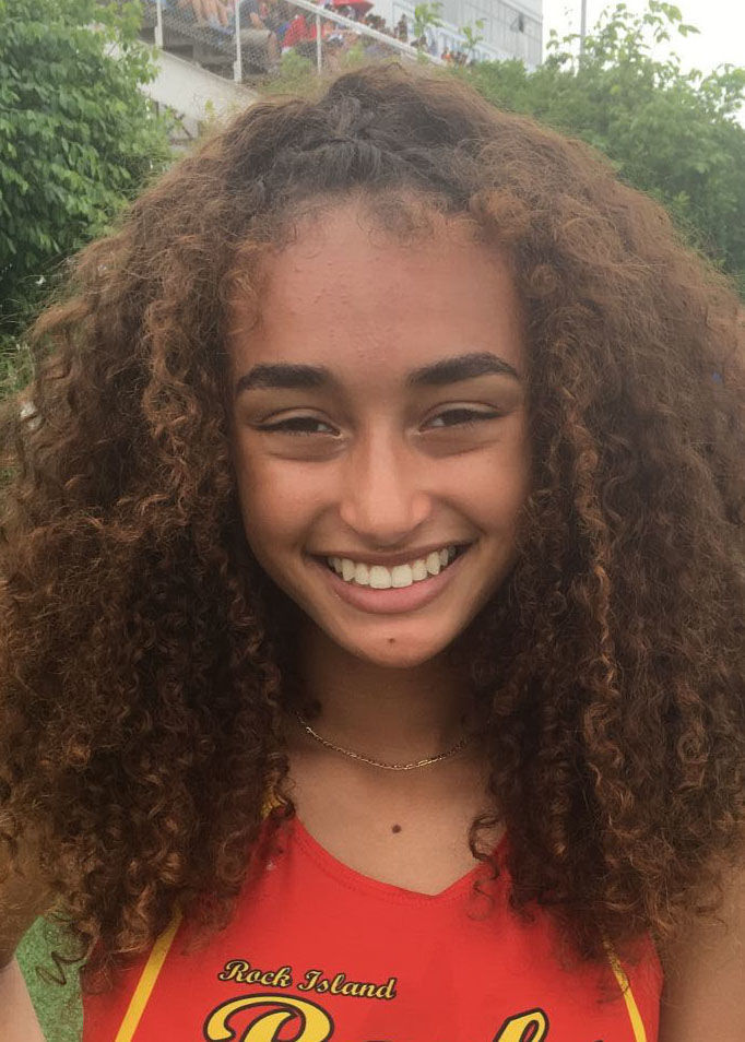 Jayla Hathorn Rocky track